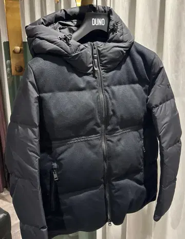 [ 새상품 미사용 ] DUNO (듀노) PALM 다운 자켓 46 블랙