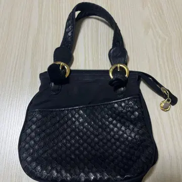 creta 블랙 뜨개질 디자인 핸드백