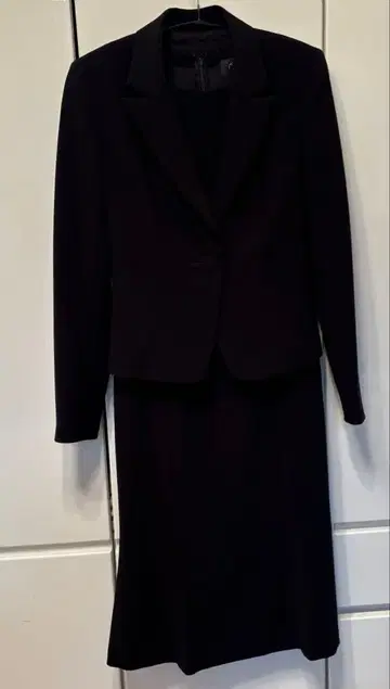 ru noir 마루이 예복 상복 블랙 원피스 수트 7호