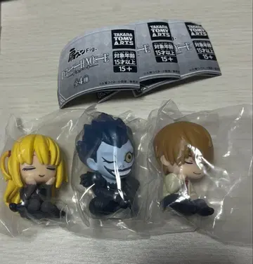 데스노트 캡슐 토이 3체 세트