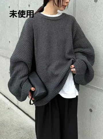 루즈 볼륨 오버 니트 [ by SON ]