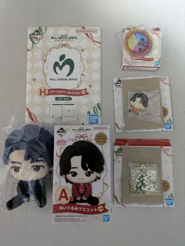 제일복권 미세스 그린애플 A상 와카이 히로토 봉제 인형 + 덤