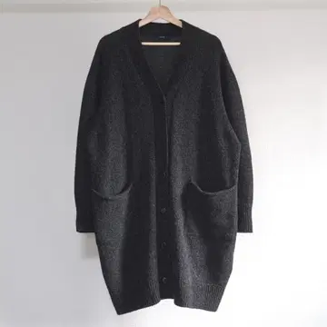 FRAMeWORK 멜란지 와이드 V넥 가디건 프레임워크