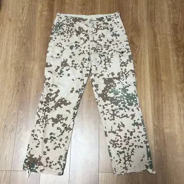 독일군 사막 위장 카고 팬츠 실물 L 사이즈 상당