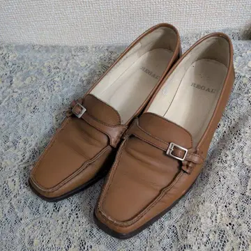 REGAL 브라운 로퍼 버클 포함