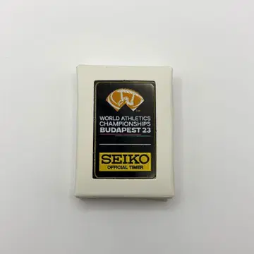 [ 한정품 ] SEIKO 핀 배지 세계 육상 2023 부다페스트
