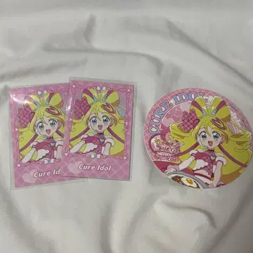 큐어 아이돌 스이파라 코스터 포토 카드