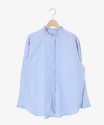 le. coeur blanc 블루 셔츠