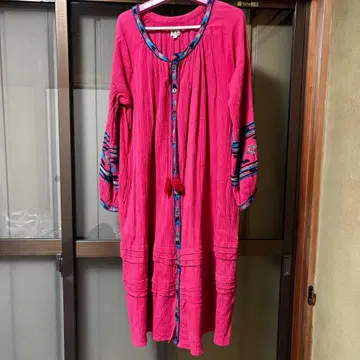 티티카카 자수 롱 원피스 겉옷