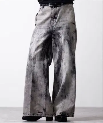 [ CLEL ] 빈티지 디자인 플레어 데님 S 사이즈