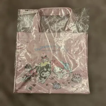 산리오 마이멜로디 쿠로미 우체국 한정판 토트백