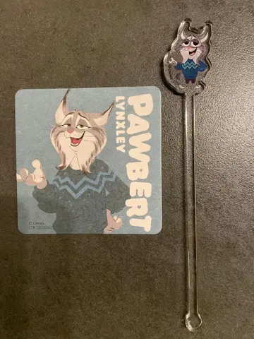 주토피아 파우바트 마들러 & 특전 코스터 오마이카페 야마다 료스케