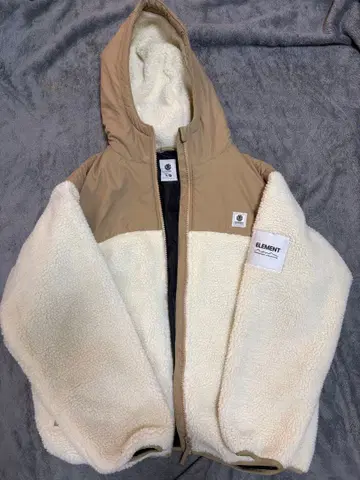 ELEMENT/엘리먼트 보아 자켓 보아 플리스 후드티