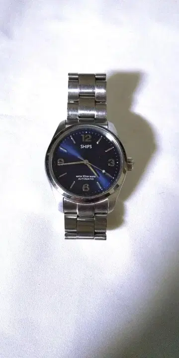 쉽스 SHIPS 기계식 자동 와인딩 메탈 밴드 손목시계