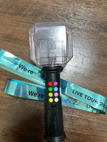 timelesz FAM 응원봉 2025 은색 테이프 포함