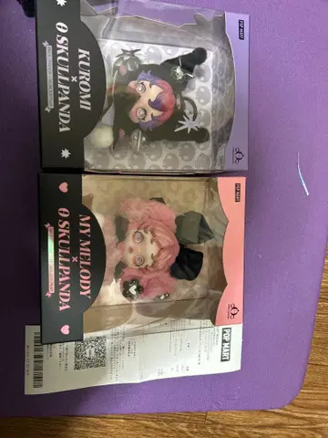 POPMART 마이멜로디와 쿠로미 정품 영수증 포함