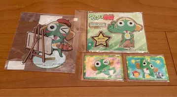 개구리 중사 케로로 아크릴 스탠드 스티커 세트