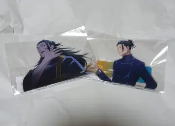 팬파레 복권 여름 유우지 아크릴 스탠드 2개