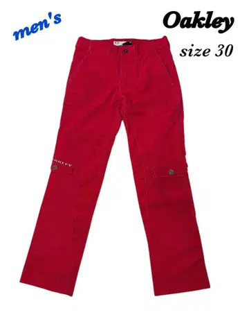 오클리 남성용 30 코듀로이 두꺼운 원단 팬츠 가을/겨울