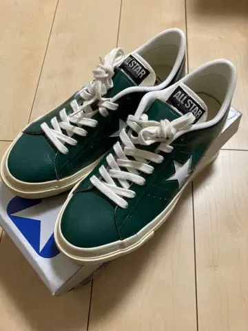 데드스탁 컨버스 와스타 스타 그린 25.5cm 일본제