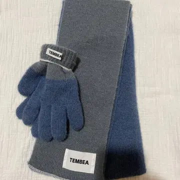 TEMBEA/템베아 GUNTE 머플러 2톤 바이컬러