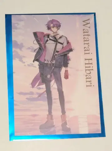 니지산지 마네키네코 CROSSING TONES 엽서 와타라이 히바리