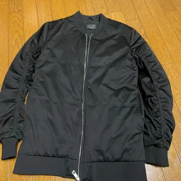 ZARA MAN MA-1 스타일 블랙 자켓 M 사이즈