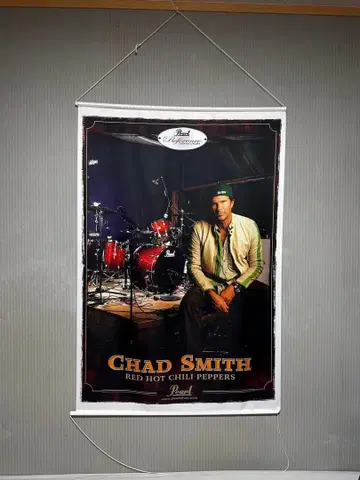 [ 새상품급 ] Chad Smith 차드 스미스 Banner 포스터