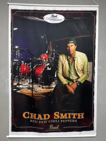 [ 새상품급 ] Chad Smith 차드 스미스 배너 포스터