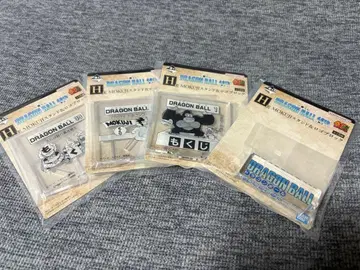 제일복권 드래곤볼 MOKUJI 스탠드 4개 세트