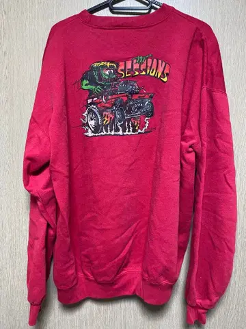 sessions 맨투맨 XL made in USA