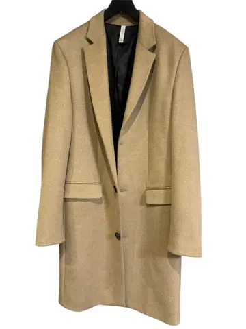 ZARA MAN 베이지 체스터 코트