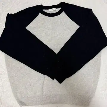 OHOTORO 그레이 블랙 니트 M