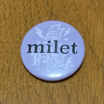 milet 레이디클 캔뱃지 2025