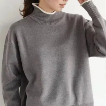 스콧 클럽 밀포아 [ 새상품 ] 긴팔 니트 그레이