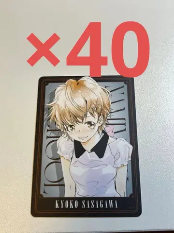 REBORN 보드게임 사사가와 쿄코 2 40장 세트