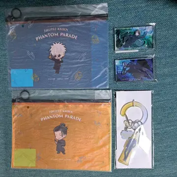 주술회전 팬텀 퍼레이드 복권 팬파레 복권 파우치 아크릴 블록