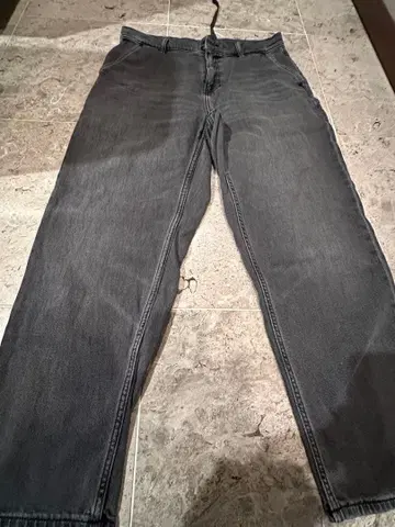 다크 그레이 데님 팬츠 허리 84-92cm