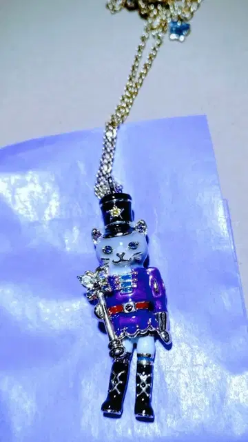 안나수이 호두까기 인형 고양이 펜던트