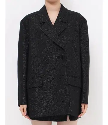 EVRIS 라메 트위드 테일러드 자켓