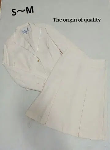 여성용 포멀 슈트 세레모니 수트 스커트 수트 S M