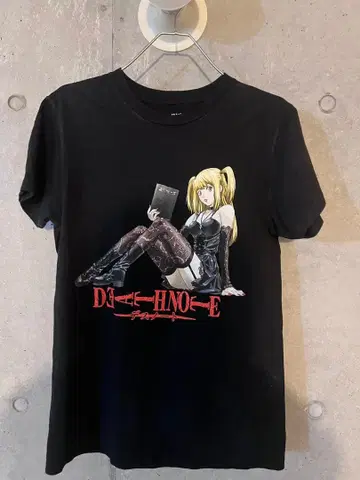 DEATHNOTE 미사미사 T셔츠 애니메이션 T셔츠 빈티지