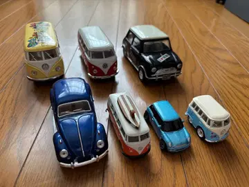 미니카 폭스바겐 버스 비틀 미니쿠퍼 여러 가지 세트