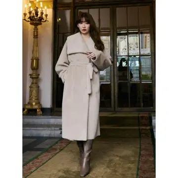 herlipto Grace Wrap Coat 컬러 latte