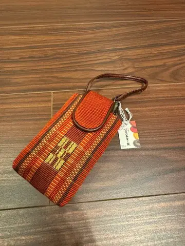 MINSAH KOGEI KAN 수제 파우치 오렌지 계열