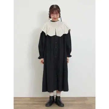 레이스 케이프 원피스 (원피스만)