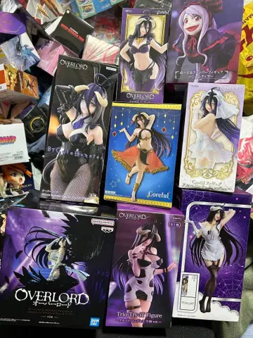 오버로드 피규어 8점 세트 미사용