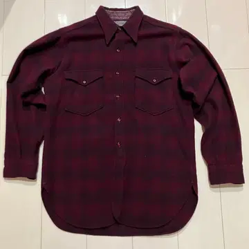 Pendleton 40년대 울 플란넬 셔츠