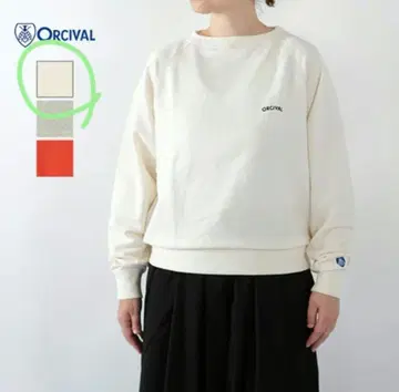 ORCIVAL 오르치발 코튼 쭈리 맨투맨 풀오버