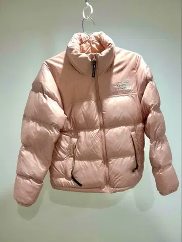 The North Face 핑크 다운 자켓